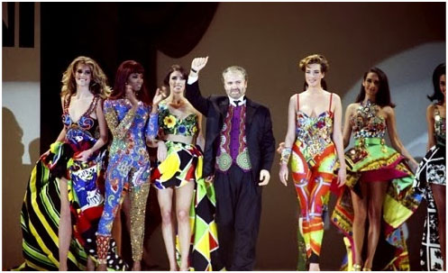 GIANNI VERSACE TOPS FASHION DESIGNERS OF THE 1980